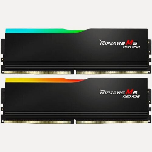Изображение товара Оперативная память G.skill RIPJAWS M5 NEO RGB 32Gb (2x16Gb) DDR5-6000 DIMM (F5-6000J3636F16GX2-RM5NRK)