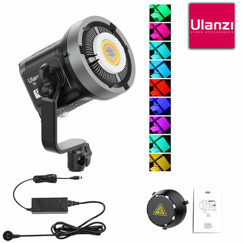 Осветитель Ulanzi VL-120Bi 120 Вт Сетевой адаптер Ulanzi AD-1 17610₽