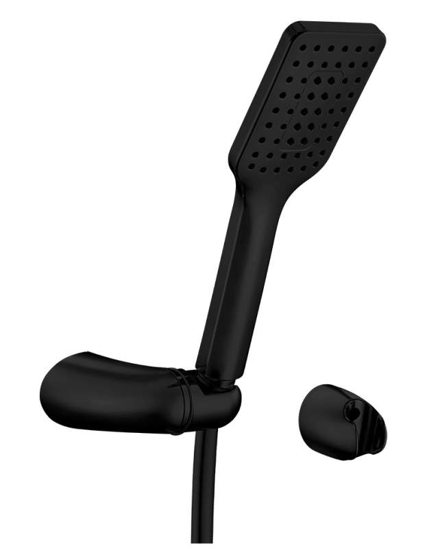 Душевой набор E C A  Tiera 102117342C1EX матовый черный