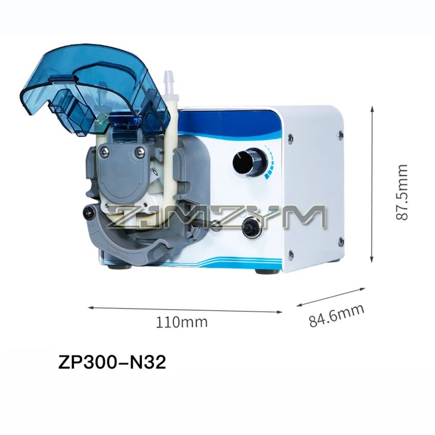 ZP300-S32/N32/S48/N48 щеточный двигатель, маленький перистальтический насос, помпа-дозатор для жидкости Micro самовсасывающий насос, N32