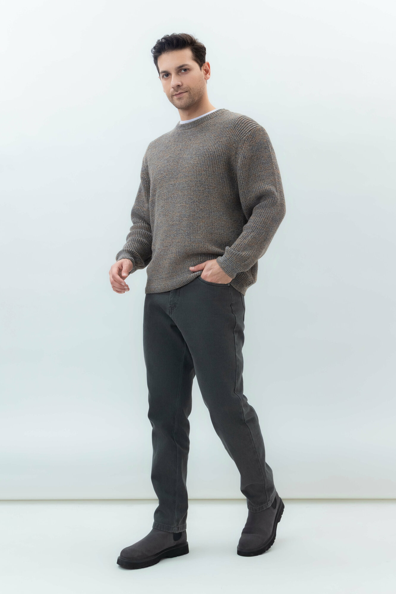 Брюки классические TERRA PRO, размер 32, grey — фото 1