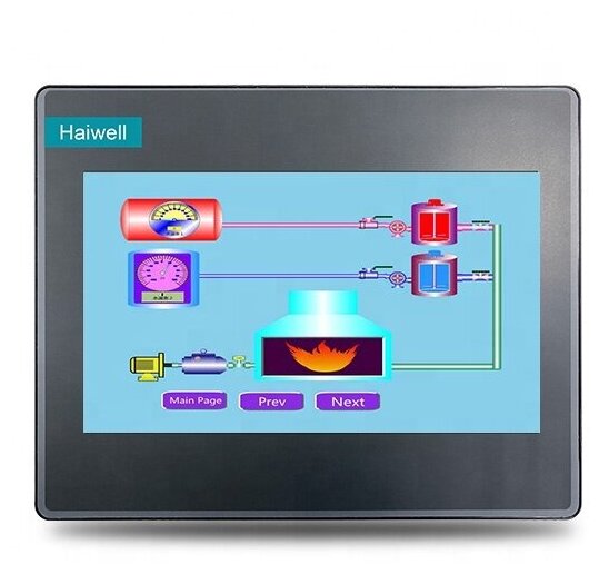 B10S | Панель оператора HMI Haiwell 24В 10.1 дюймов 1024х600 | 2 RS232/RS485 | бесплатное Cloud Haiwell | Modbus RTU/TCP | MQTT