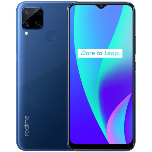 Смартфон realme C15 4/64Gb (NFC) (Цвет: Seagull Silver)