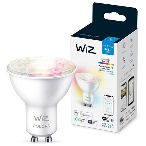 фото Лампа wiz wi-fi ble 50w gu10 922-65rgb1pf/6