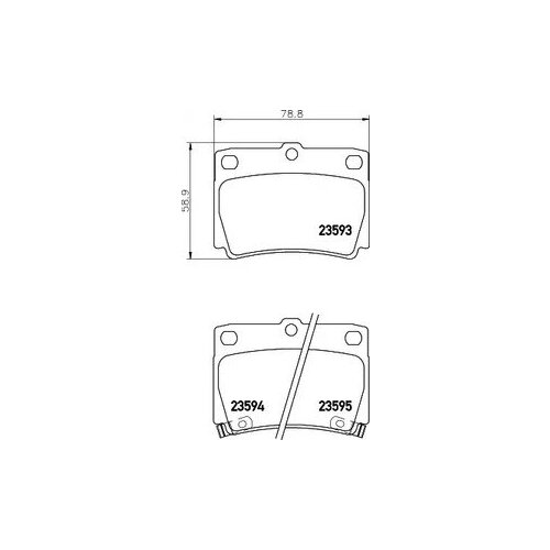 Колодки тормозные дисковые HELLA PAGID 8DB355027741