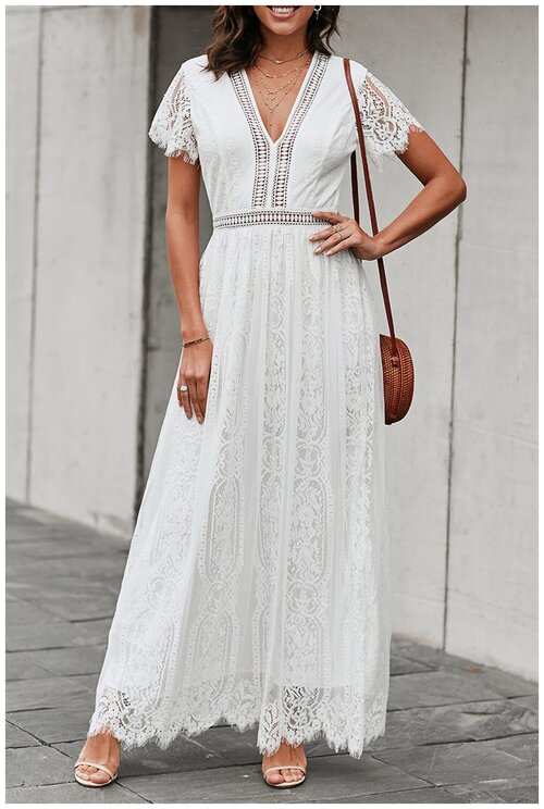 Платье VitoRicci, размер 44, белый