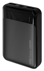 Внешний компактный аккумулятор (Power Bank) NRG Power Compact, 10000 mAh, 2.1A, 2xUSB, DEPPA