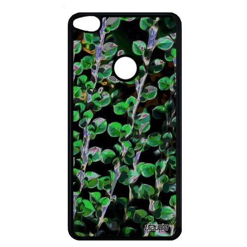 фото Защитный чехол на смартфон // huawei p8 lite 2017 // "ветви" весна дизайн, utaupia, зеленый