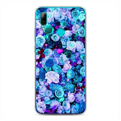 фото Силиконовый чехол "цветочный ковер" на huawei p smart 2019 / хуавей п смарт 2019 case place