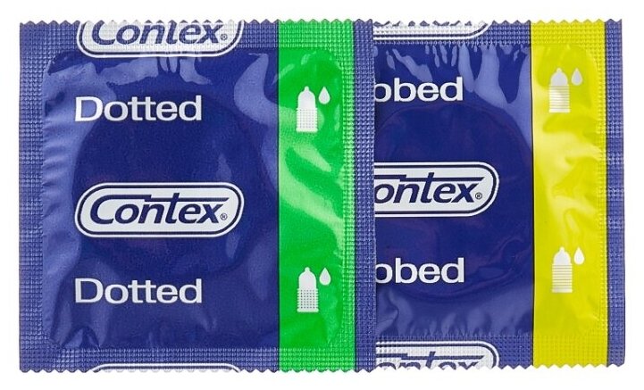 Презервативы Contex (Контекс) Relief с ребрами и точками 12 шт. ЛРС Продактс Лтд - фото №3