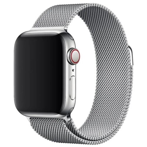 Миланский ремешок для Apple Watch 1-8, SE, Ultra, 42-44-45-49 мм. ремешок миланская петля из нержавеющей стали для смарт часов realme 2 2 pro