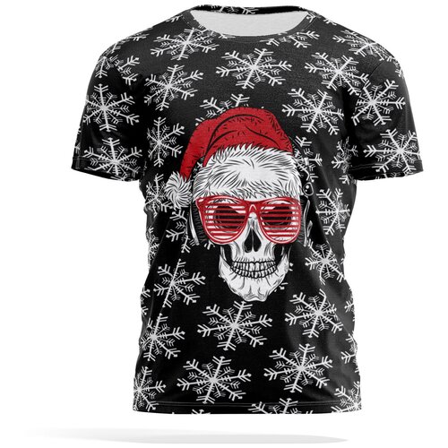 фото Футболка panin brand, размер l, черный, серый