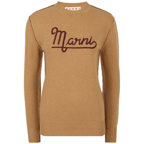 фото Свитер marni коричневый