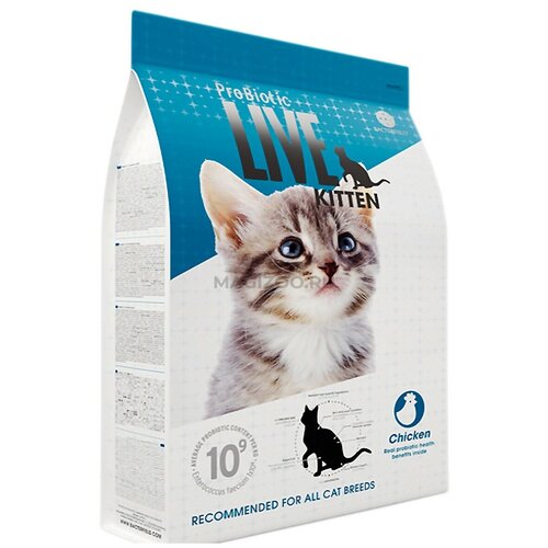 ProBiotic LIVE Сухой корм для Котят – Курица 2 kg