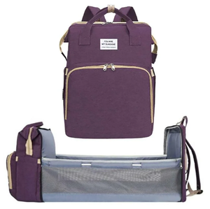 Многофункциональный рюкзак-кровать (переноска) для детей You Are My Sunshine фиолетовый