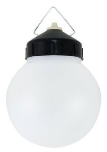 TDM ELECTRIC Светильник TDM НСП 03-60-027 У1, Е27, 60 Вт, IP44, шар, пластик, белый