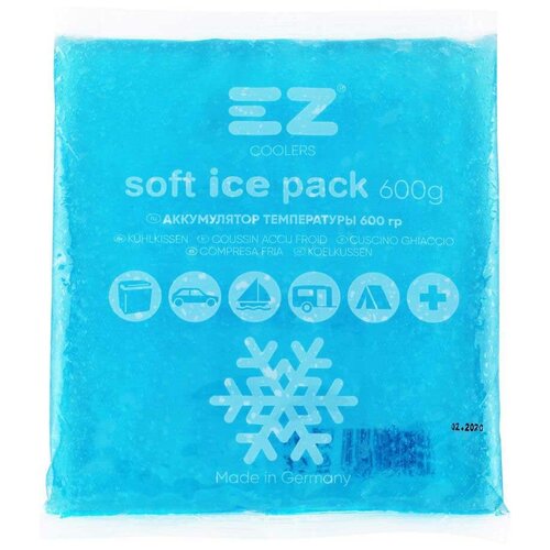 фото Аккумулятор холода ez coolers soft ice pack, 600 г (61032)