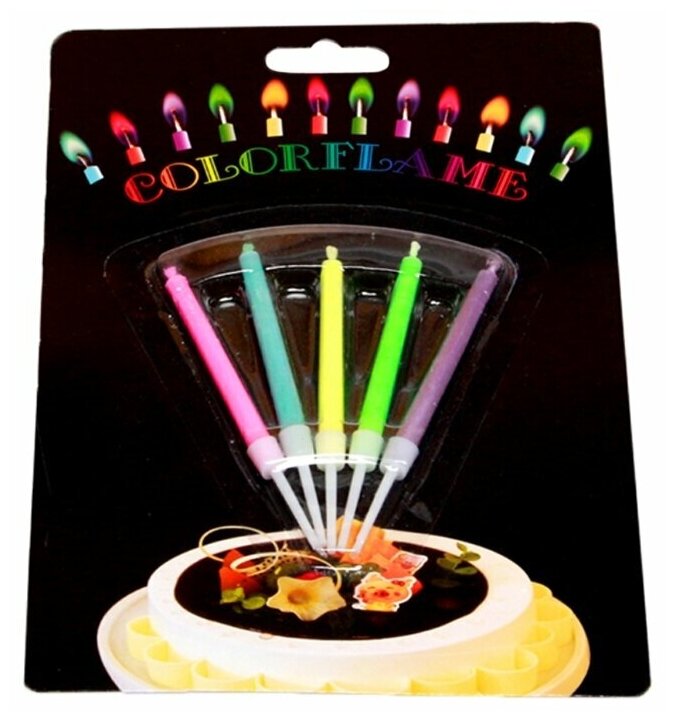 Набор свечей для торта Diligense Party
