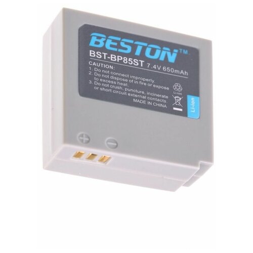 Аккумулятор BESTON для видеокамер SAMSUNG BST-IA-BP85ST, 7.4 В, 650 мАч