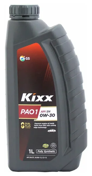KIXX Kixx Pao 1 Sn/Cf 0w30 1l Масло Моторное Api Sn/Cf, Acea A1/B1-08, A5/B5-08, C2