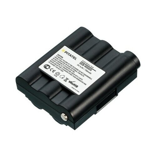 Аккумулятор Pitatel SEB-RS005 для радиостанции Midland GXT, LXT (BATT-5R, PB-ATL/G7) аккумуляторная батарея аккумулятор batt 5r для midland gxt1000 gxt300 gxt400 6v 700mah ni mh amperin