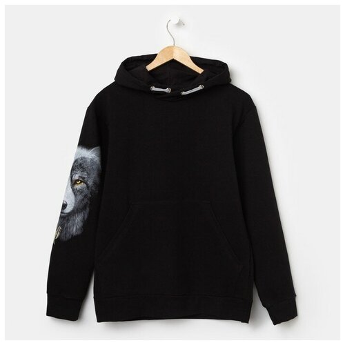 фото Худи мужское volk, цвет чёрный, размер 52 нет бренда