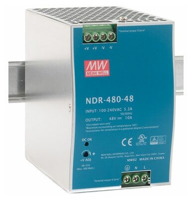 Источник питания Mean Well NDR-480-48