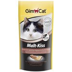 Лакомство GIMCAT MALT-KISS витаминизированное для кошек для вывода шерсти 450 гр (1 шт) - изображение