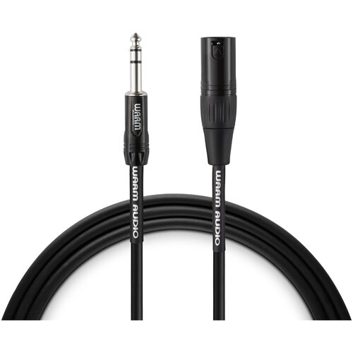 WARM AUDIO Pro-XLRm-TRSm-3' готовый микрофонный кабель PRO-серии, длина 0,9 м, XLR/m - TRS/m