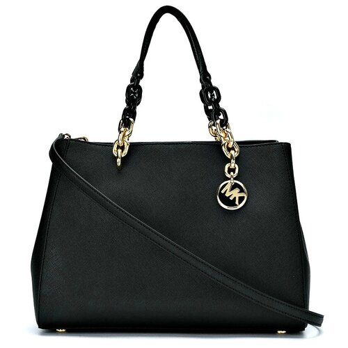 Сумка кросс-боди MICHAEL KORS, фактура тиснение, черный кроссовки michael michael kors kenna black gold