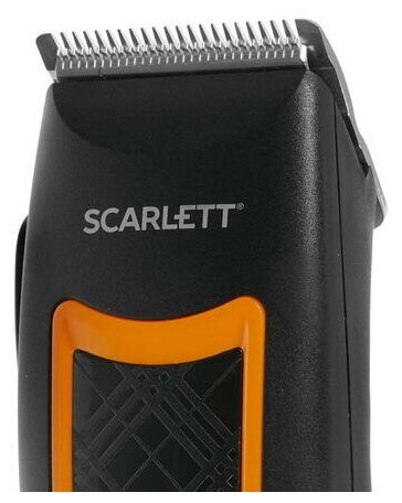 Триммер SCARLETT SC-HC63C18, черный/оранжевый - фото №19