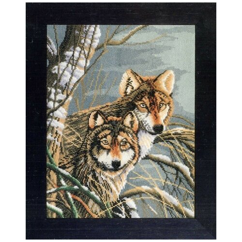 Набор для вышивания Wolves LANARTE, 38007 A
