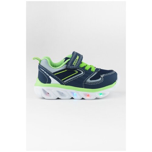 фото Кроссовки со светодиодами knn_2054_navy синий 22 kenka