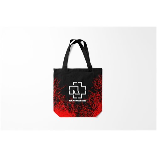 фото Сумка-шоппер / 40х40 см / рок / rammstein burnettie