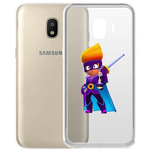 фото Чехол-накладка clear case brawl stars-амбер де ла вега для samsung galaxy j2 (2018) (j250) krutoff group