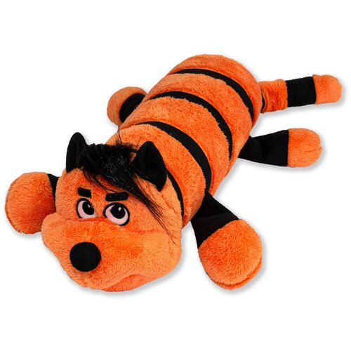 Мягкий валик обнимашка Кот в полоску, 47 см.