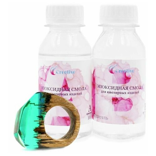 Ювелирная прозрачная эпоксидная смола Creative, 750 г