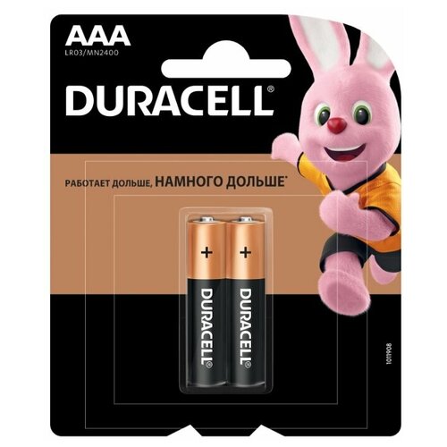 Эл. питания Duracell LR03/286 AAA (1BL-2шт)