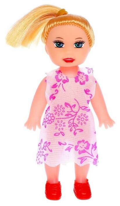 Кукла малышка «Таня» в платье, микс
