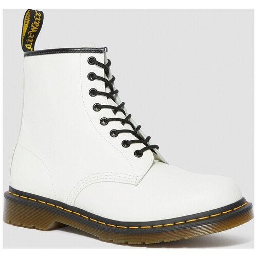 Ботинки женские Dr.Martens 1460 Smooth Leather Lace Up Boot 11822100 кожаные белые (39)