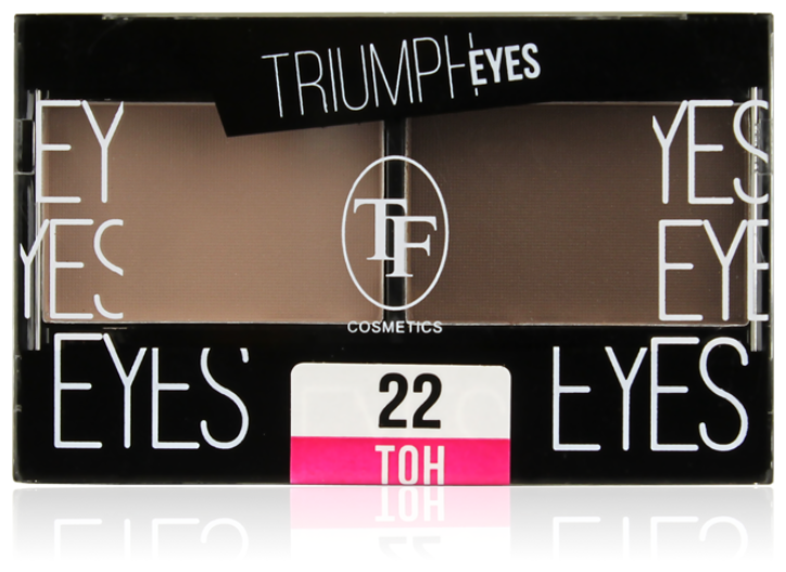 TF Cosmetics Тени для век Eyes 22 бежевый и ореховый