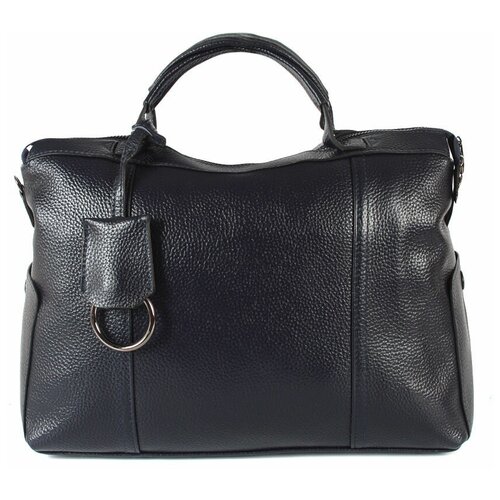 фото Сумка/сумка женская/сумка женская натуральная кожа/mayger/а-св-22668/синий/модель хобо/с двумя ручками meyninger