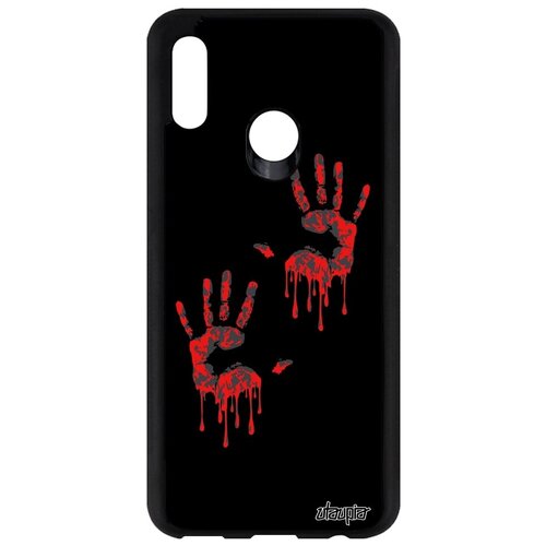 фото Защитный чехол на // honor 10 lite // "отпечаток ладони" arm раста, utaupia, черный