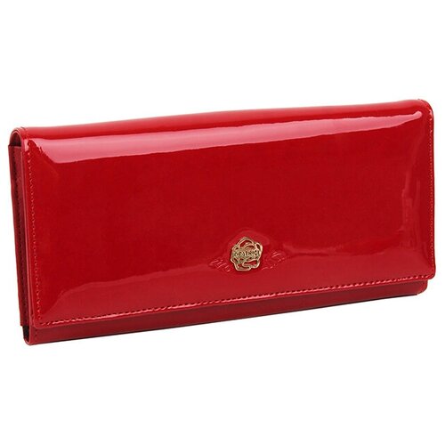 фото Кошелек daniele patrici женский a45728 , искусственная лаковая кожа красный