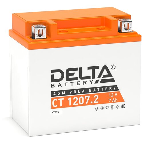 фото Аккумуляторная батарея delta battery ct 1207.2 7 а·ч