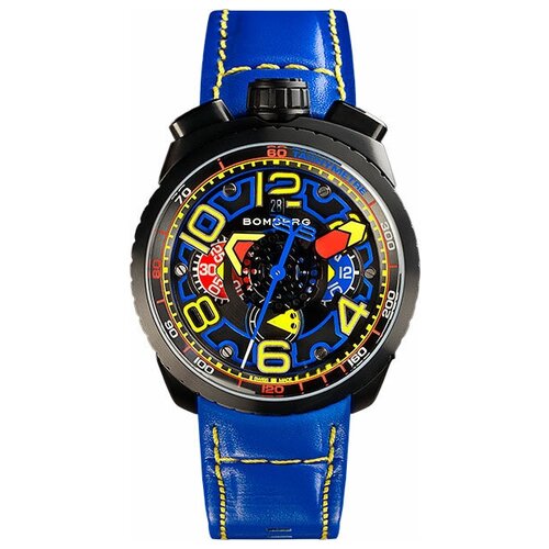 фото Наручные часы bomberg bolt-68 карманные часы bomberg bs47chapba.041-3.3, синий