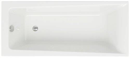 Ванна Cersanit LORENA 160x70, акрил, глянцевое покрытие, белый