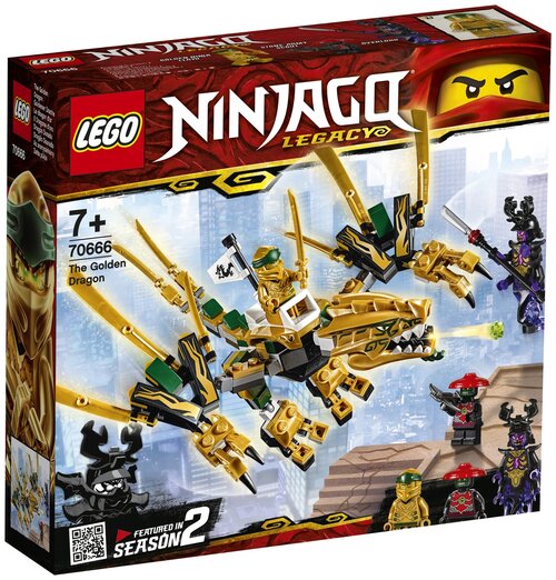 LEGO Ninjago 70666 Золотой Дракон, 171 дет.