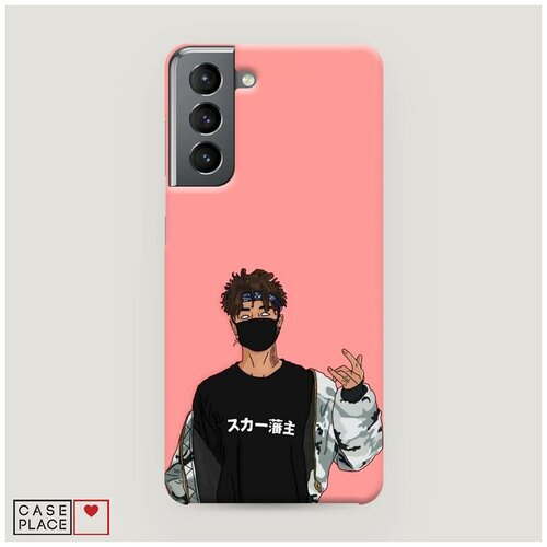 фото Чехол пластиковый samsung galaxy s21 в маске 2 case place