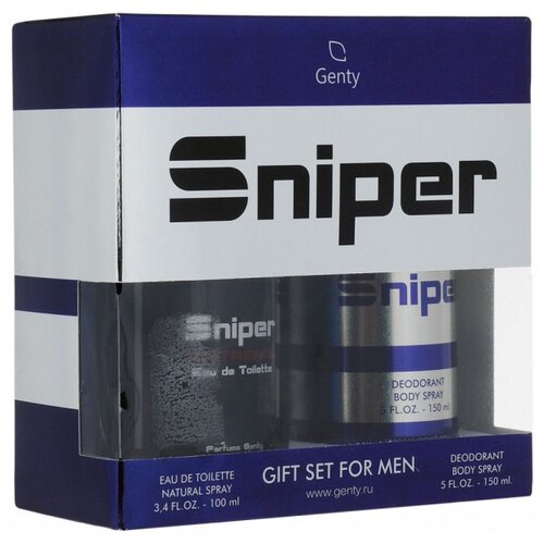 Genty туалетная вода Sniper, 150 мл туалетная вода parfums genty sniper platinum